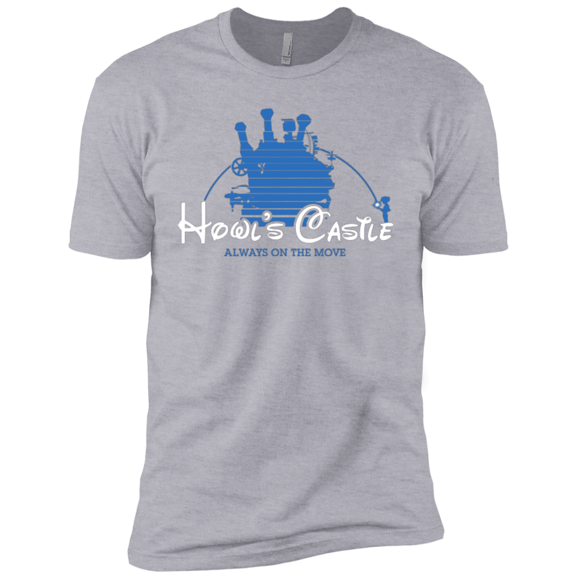 T-Shirts Heather Grey / YXS Howl's Castle Boys Premium T-Shirt