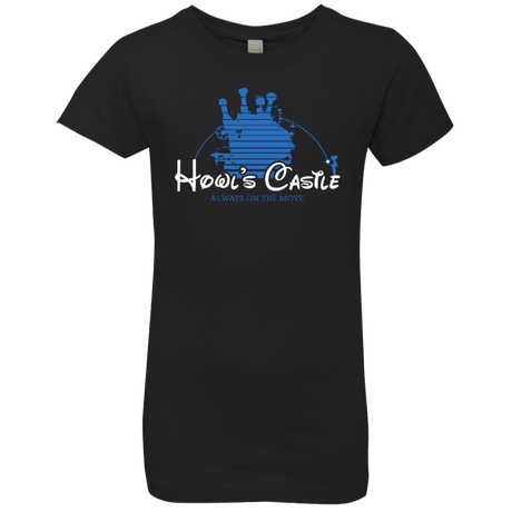 T-Shirts Black / YXS Howl's Castle Girls Premium T-Shirt