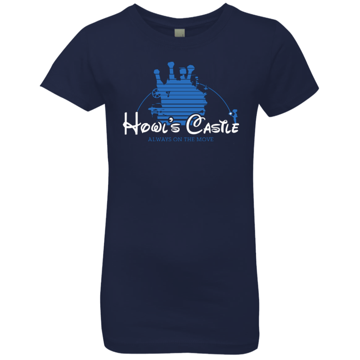 T-Shirts Midnight Navy / YXS Howl's Castle Girls Premium T-Shirt