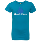 T-Shirts Turquoise / YXS Howl's Castle Girls Premium T-Shirt