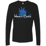 T-Shirts Black / Small Howl's Castle Men's Premium Long Sleeve