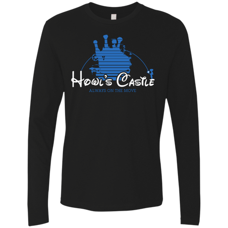 T-Shirts Black / Small Howl's Castle Men's Premium Long Sleeve
