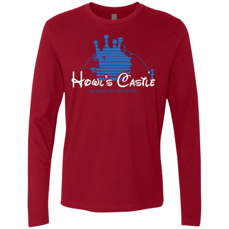 T-Shirts Cardinal / Small Howl's Castle Men's Premium Long Sleeve