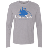 T-Shirts Heather Grey / Small Howl's Castle Men's Premium Long Sleeve