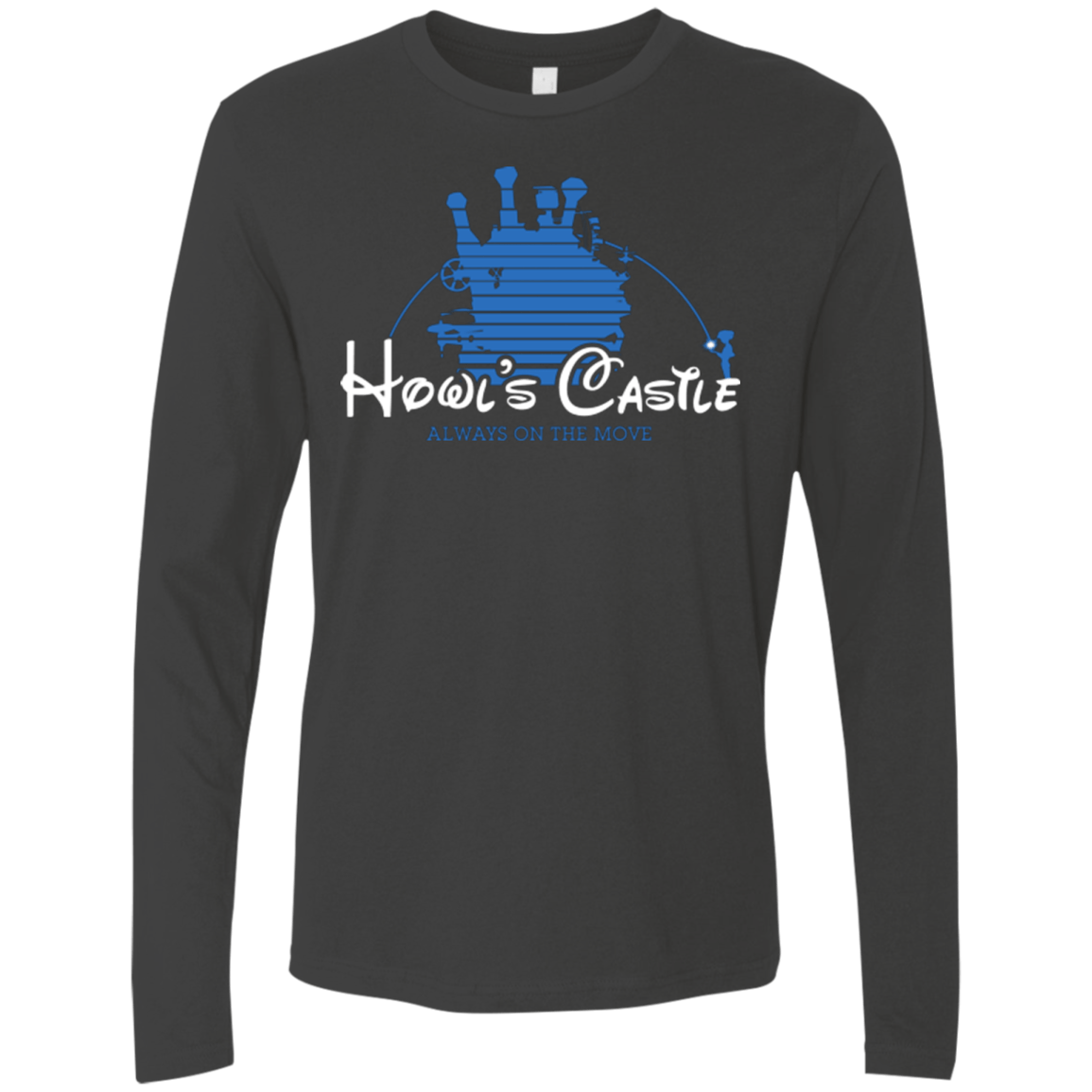 T-Shirts Heavy Metal / Small Howl's Castle Men's Premium Long Sleeve