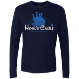 T-Shirts Midnight Navy / Small Howl's Castle Men's Premium Long Sleeve
