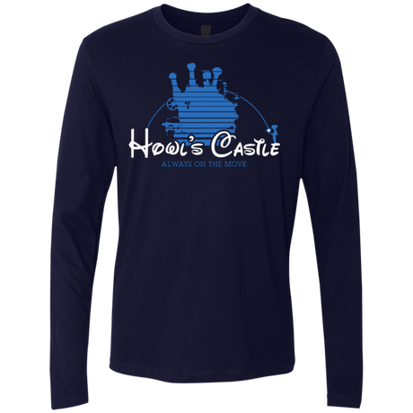 T-Shirts Midnight Navy / Small Howl's Castle Men's Premium Long Sleeve