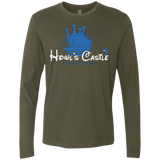 T-Shirts Military Green / Small Howl's Castle Men's Premium Long Sleeve