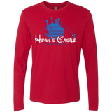 T-Shirts Red / Small Howl's Castle Men's Premium Long Sleeve