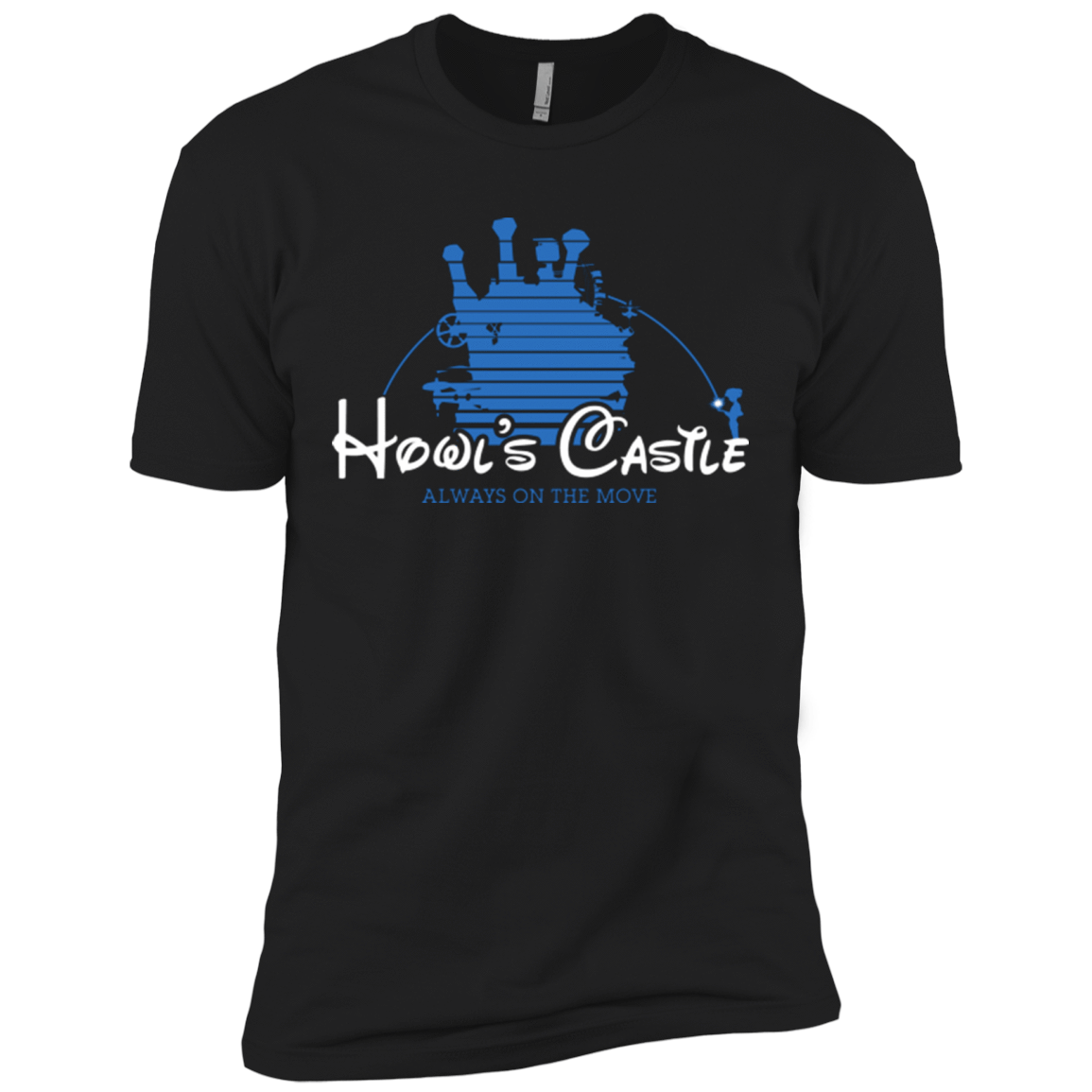 T-Shirts Black / X-Small Howl's Castle Men's Premium T-Shirt