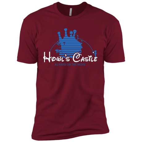 T-Shirts Cardinal / X-Small Howl's Castle Men's Premium T-Shirt