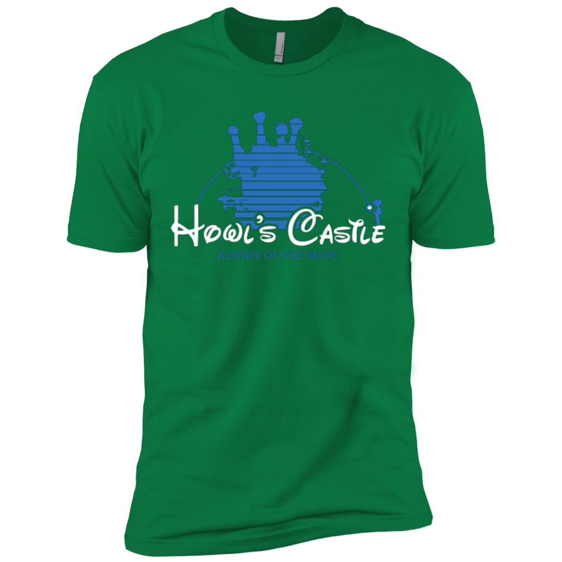 T-Shirts Kelly Green / X-Small Howl's Castle Men's Premium T-Shirt