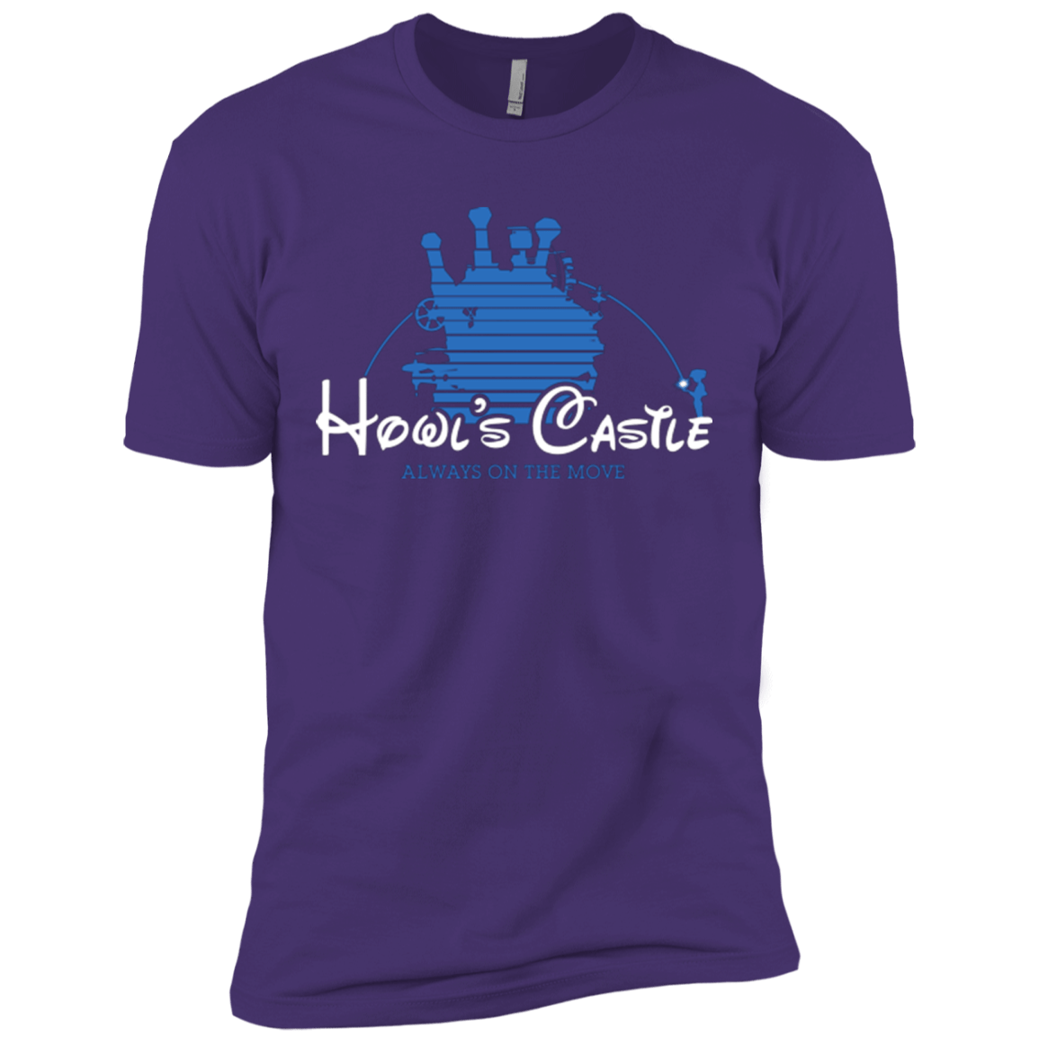 T-Shirts Purple / X-Small Howl's Castle Men's Premium T-Shirt