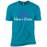 T-Shirts Turquoise / X-Small Howl's Castle Men's Premium T-Shirt