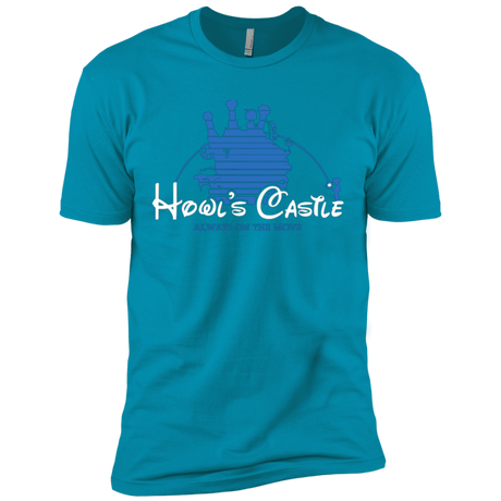 T-Shirts Turquoise / X-Small Howl's Castle Men's Premium T-Shirt