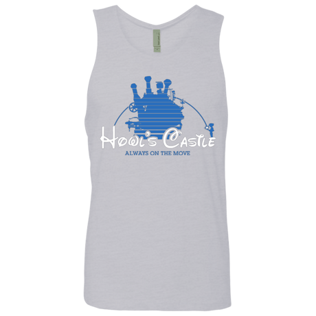 T-Shirts Heather Grey / Small Howl's Castle Men's Premium Tank Top