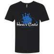T-Shirts Black / X-Small Howl's Castle Men's Premium V-Neck