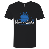 T-Shirts Black / X-Small Howl's Castle Men's Premium V-Neck