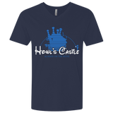 T-Shirts Midnight Navy / X-Small Howl's Castle Men's Premium V-Neck