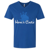 T-Shirts Royal / X-Small Howl's Castle Men's Premium V-Neck