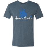 T-Shirts Indigo / Small Howl's Castle Men's Triblend T-Shirt
