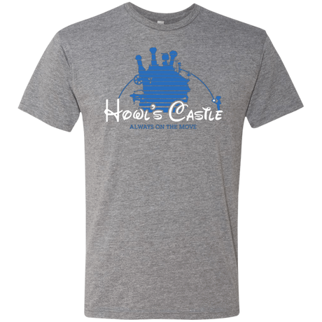 T-Shirts Premium Heather / Small Howl's Castle Men's Triblend T-Shirt