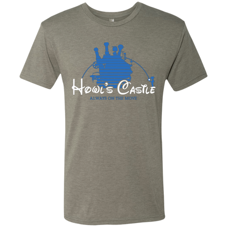 T-Shirts Venetian Grey / Small Howl's Castle Men's Triblend T-Shirt