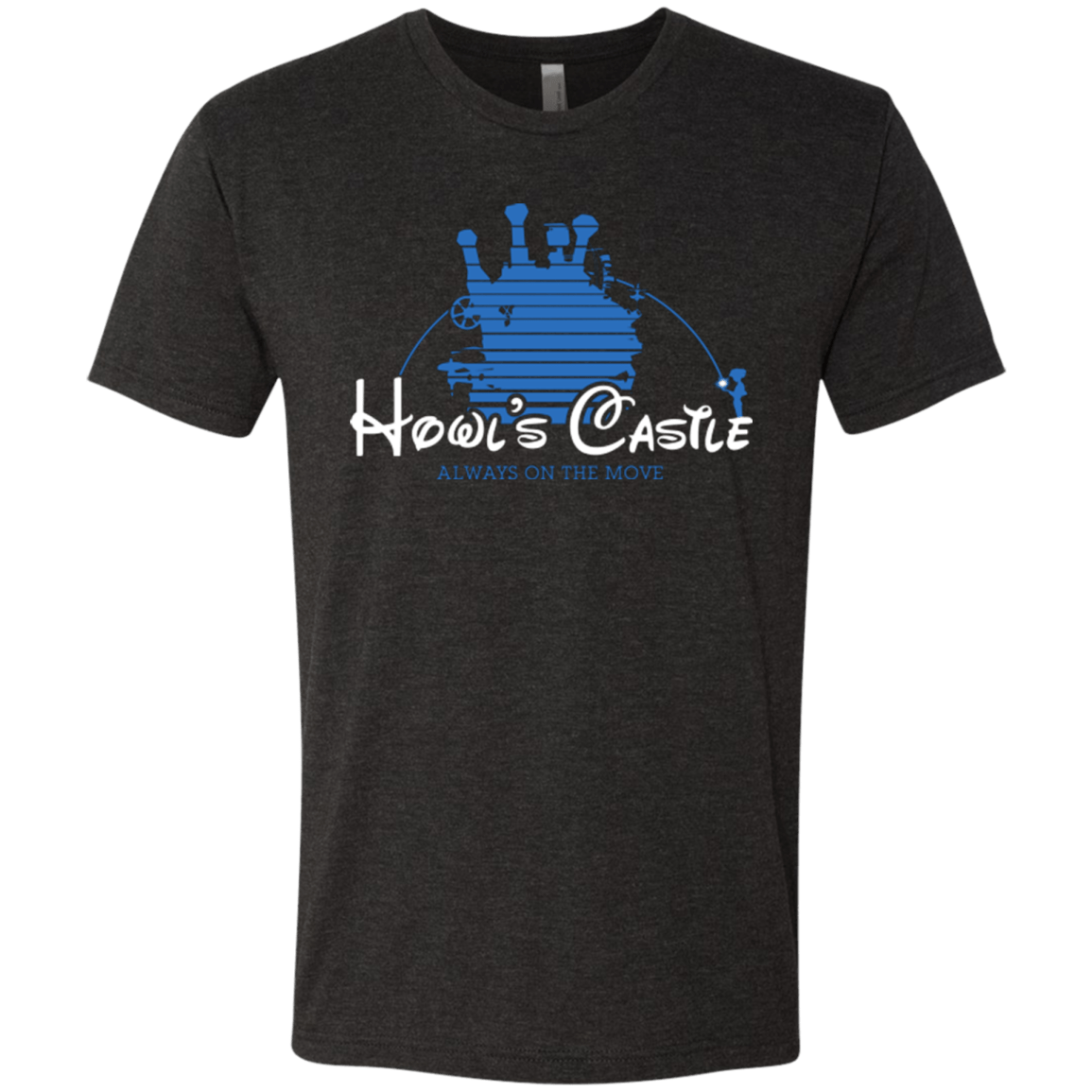 T-Shirts Vintage Black / Small Howl's Castle Men's Triblend T-Shirt