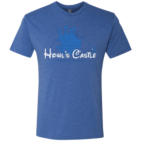 T-Shirts Vintage Royal / Small Howl's Castle Men's Triblend T-Shirt