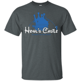 T-Shirts Dark Heather / Small Howl's Castle T-Shirt