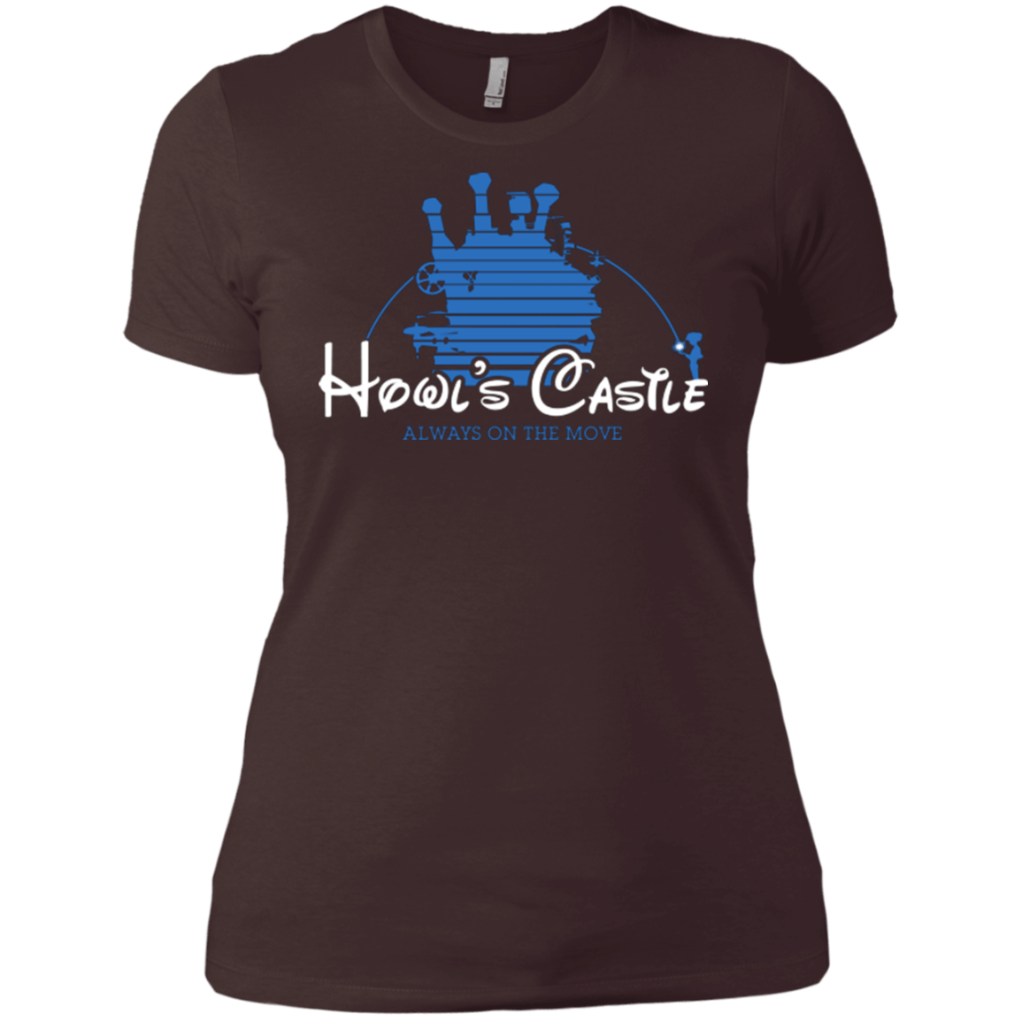 T-Shirts Dark Chocolate / X-Small Howl's Castle Women's Premium T-Shirt