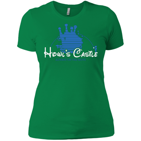 T-Shirts Kelly Green / X-Small Howl's Castle Women's Premium T-Shirt