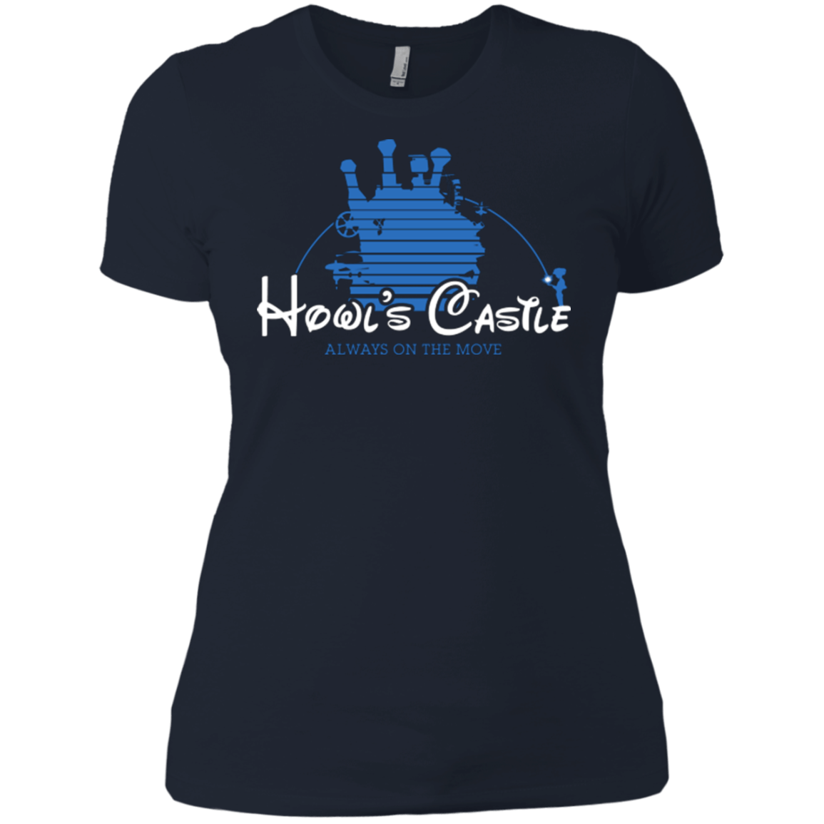 T-Shirts Midnight Navy / X-Small Howl's Castle Women's Premium T-Shirt