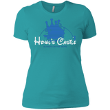 T-Shirts Tahiti Blue / X-Small Howl's Castle Women's Premium T-Shirt
