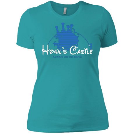 T-Shirts Tahiti Blue / X-Small Howl's Castle Women's Premium T-Shirt