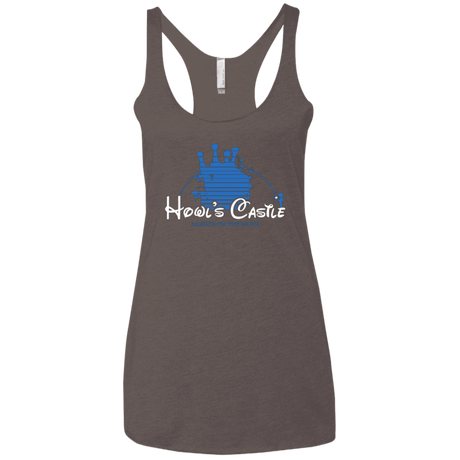 T-Shirts Macchiato / X-Small Howl's Castle Women's Triblend Racerback Tank