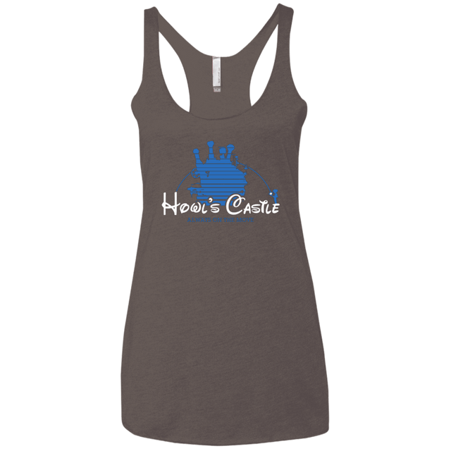 T-Shirts Macchiato / X-Small Howl's Castle Women's Triblend Racerback Tank