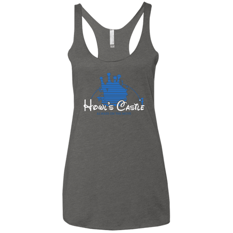 T-Shirts Premium Heather / X-Small Howl's Castle Women's Triblend Racerback Tank