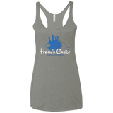T-Shirts Venetian Grey / X-Small Howl's Castle Women's Triblend Racerback Tank