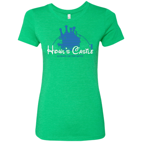 T-Shirts Envy / Small Howl's Castle Women's Triblend T-Shirt