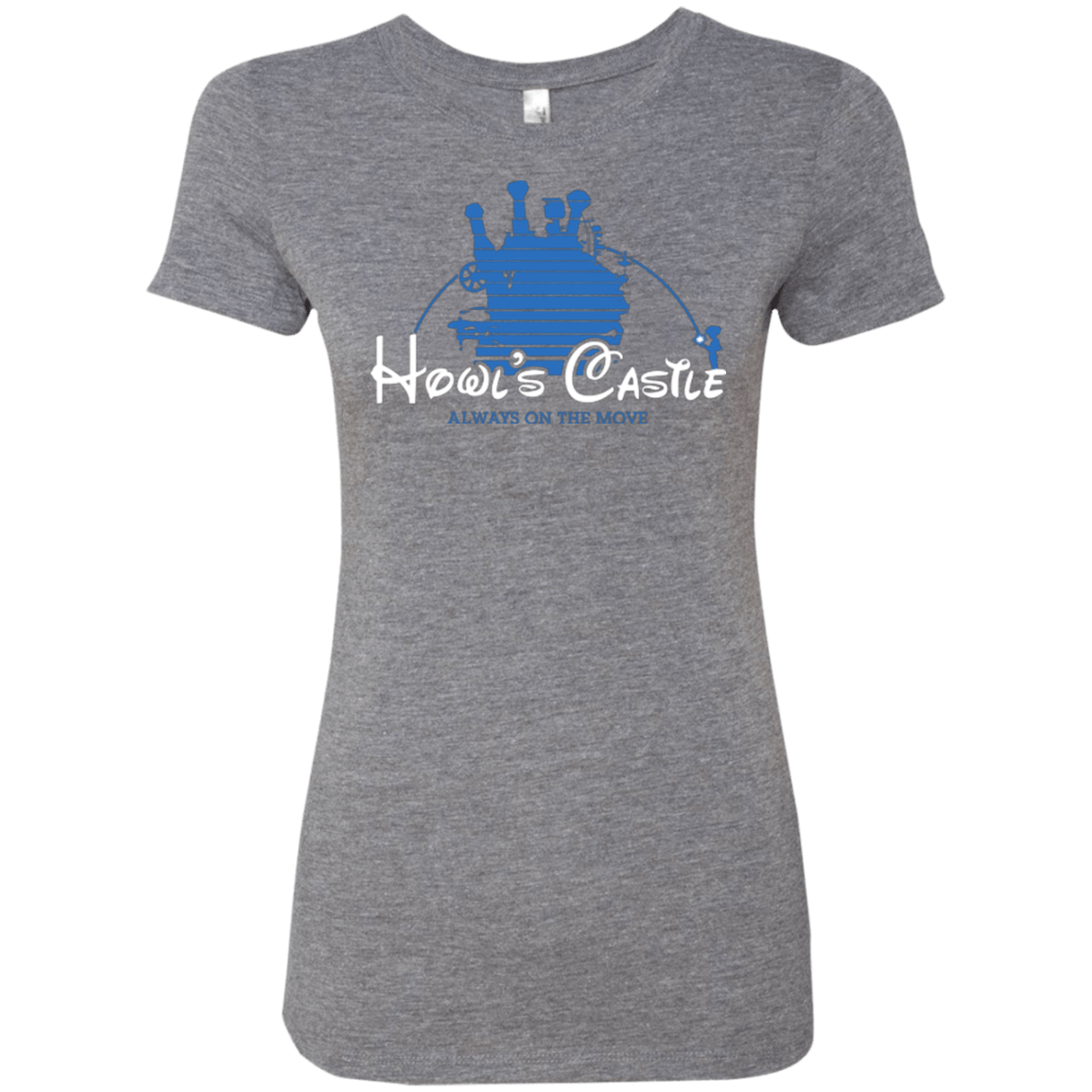 T-Shirts Premium Heather / Small Howl's Castle Women's Triblend T-Shirt