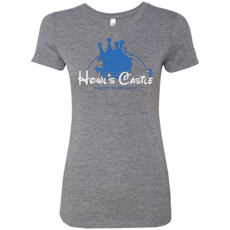 T-Shirts Premium Heather / Small Howl's Castle Women's Triblend T-Shirt