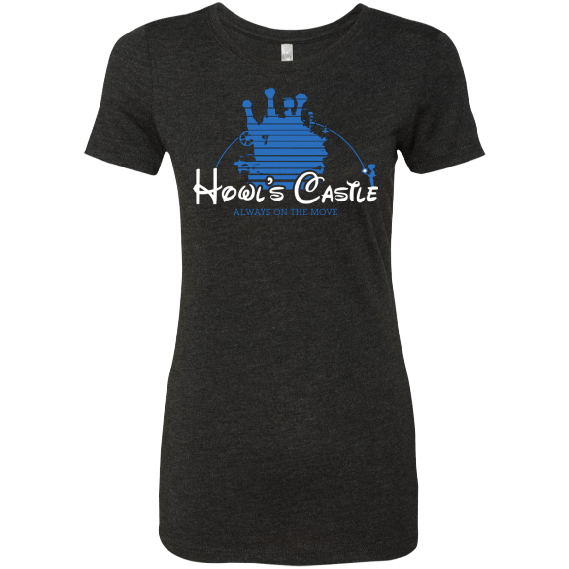 T-Shirts Vintage Black / Small Howl's Castle Women's Triblend T-Shirt