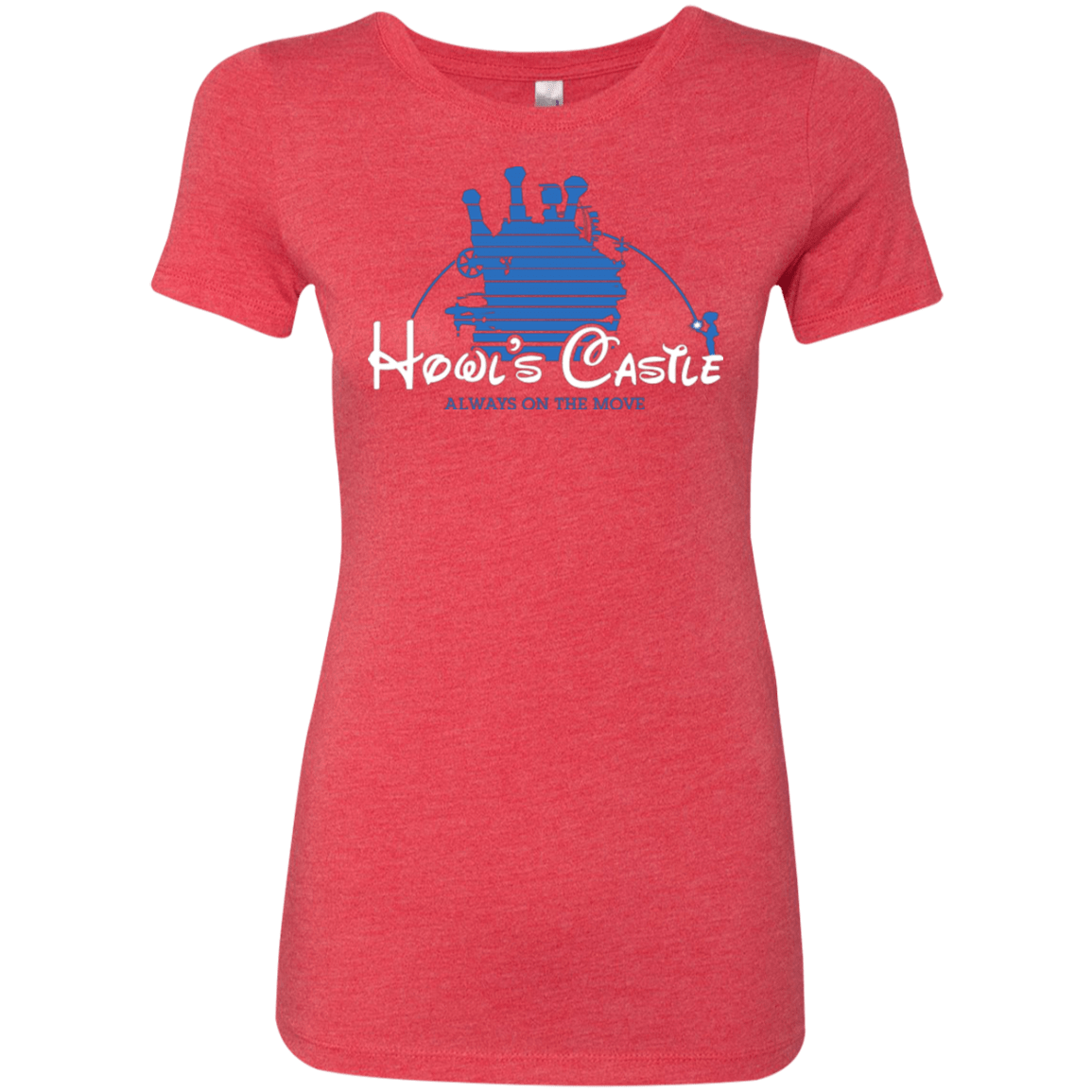 T-Shirts Vintage Red / Small Howl's Castle Women's Triblend T-Shirt