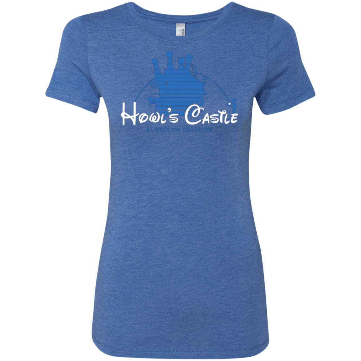 T-Shirts Vintage Royal / Small Howl's Castle Women's Triblend T-Shirt