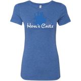 T-Shirts Vintage Royal / Small Howl's Castle Women's Triblend T-Shirt