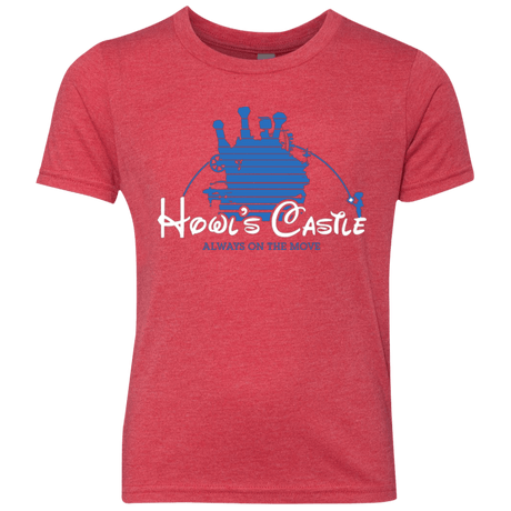 T-Shirts Vintage Red / YXS Howl's Castle Youth Triblend T-Shirt