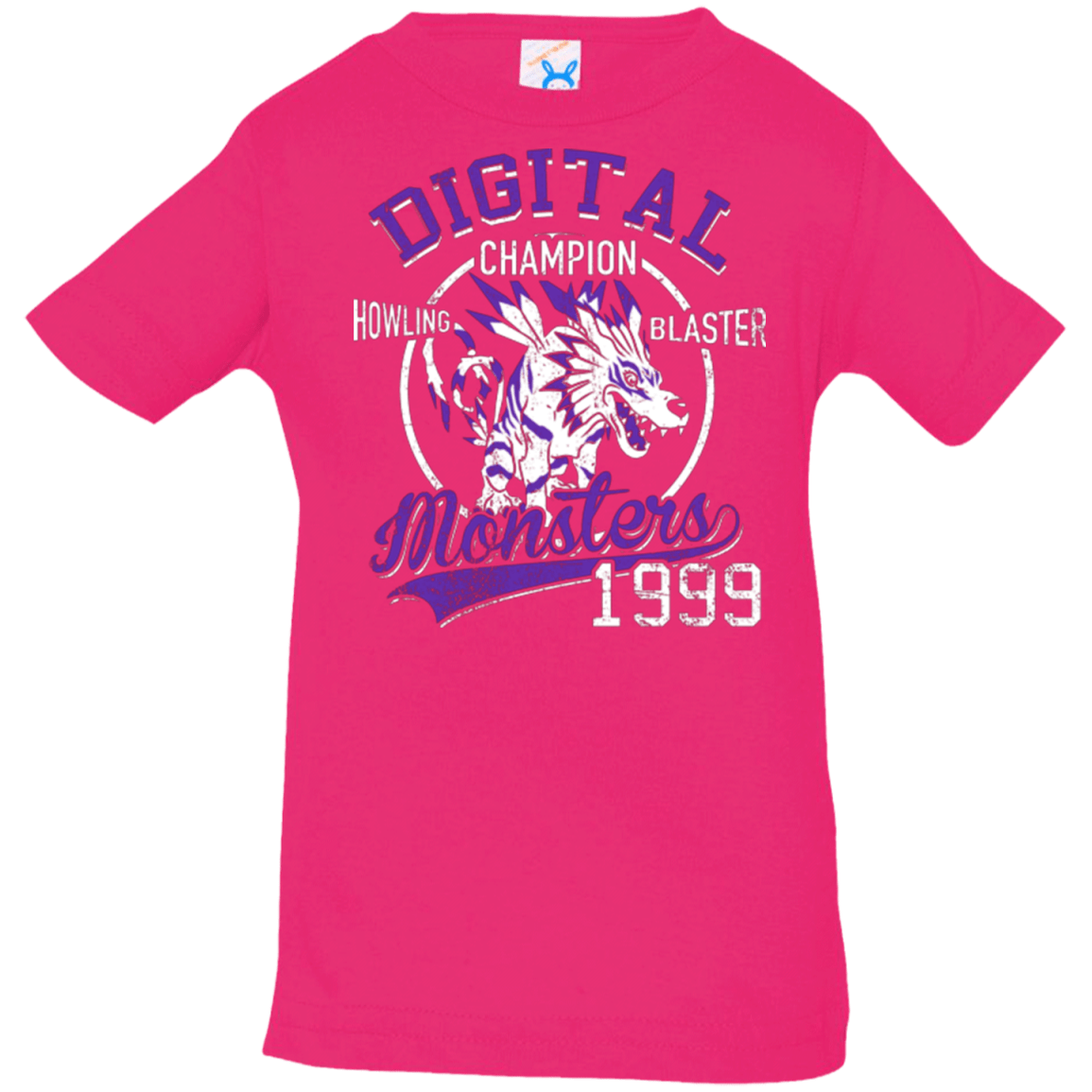 T-Shirts Hot Pink / 6 Months Howling Blaster Infant Premium T-Shirt