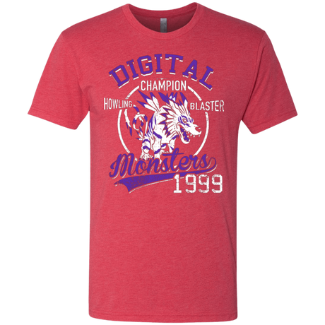 T-Shirts Vintage Red / Small Howling Blaster Men's Triblend T-Shirt