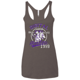 T-Shirts Macchiato / X-Small Howling Blaster Women's Triblend Racerback Tank
